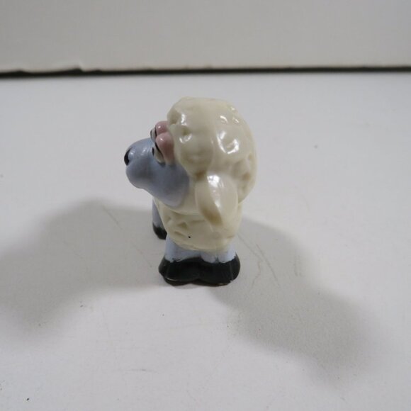 White Sheep Sesame Street Play Farm Figure PVC not labeled - Picture 5 of 8